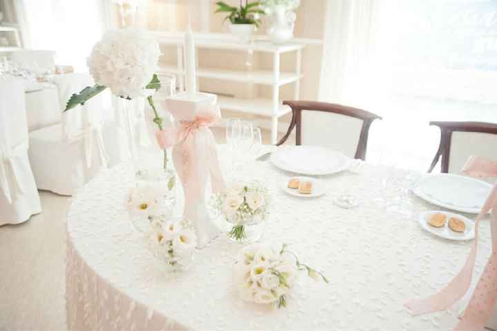 Mise en place: il tavolo degli sposi - 16