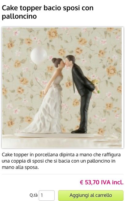 Cake topper - 1