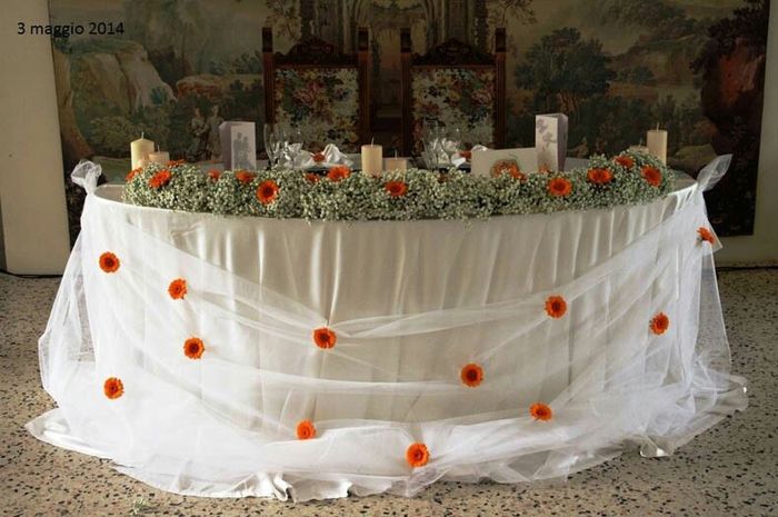 Mise en place: il tavolo degli sposi - 13