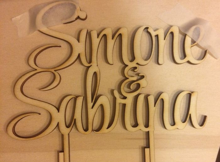 Cake topper - 1