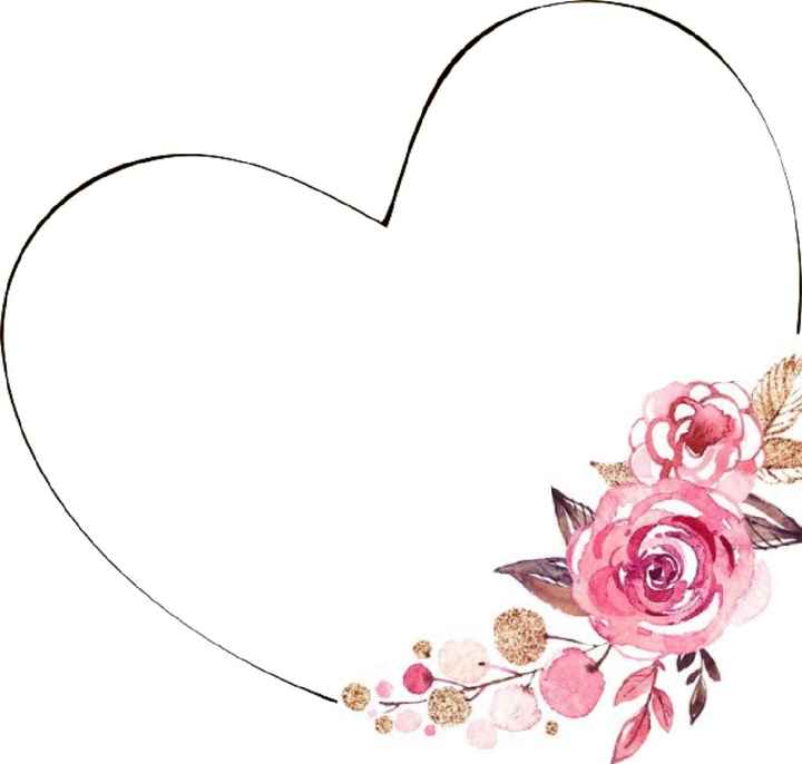 Partecipazione floreali tema amore - 1