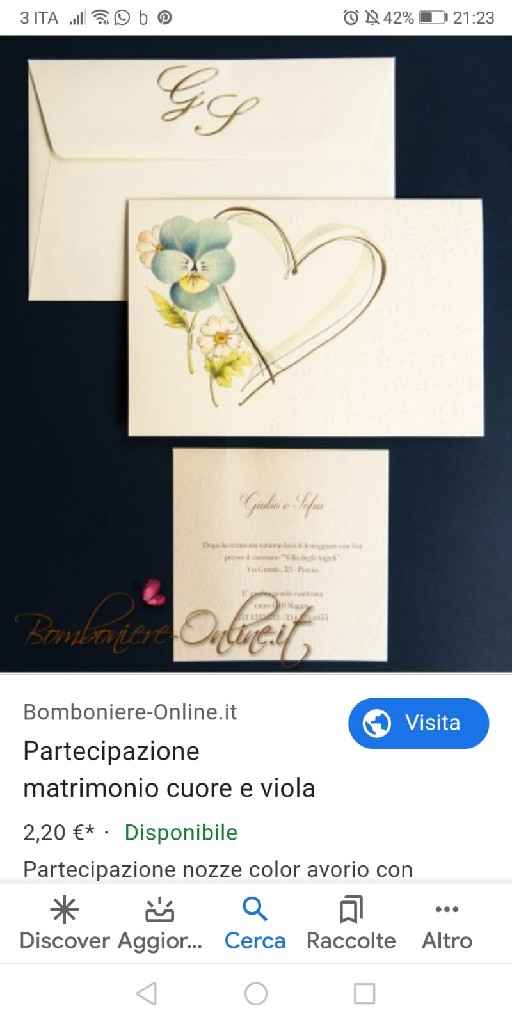 Partecipazione floreali tema amore - 2