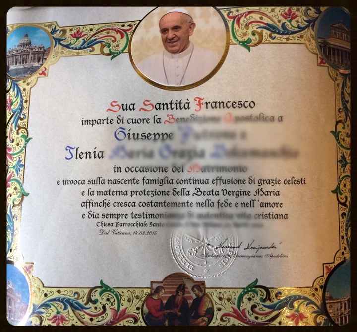 Benedizione Apostolica