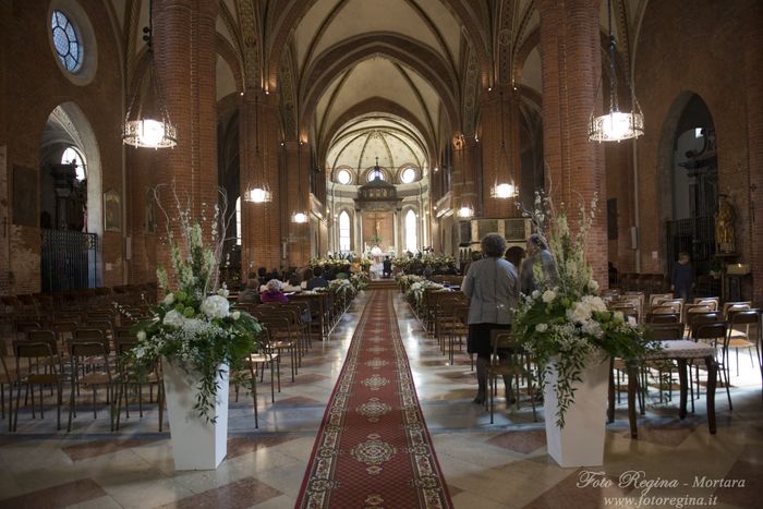 Allestimento in Chiesa