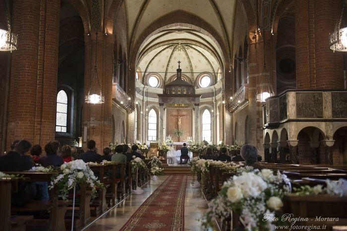 Allestimento in Chiesa