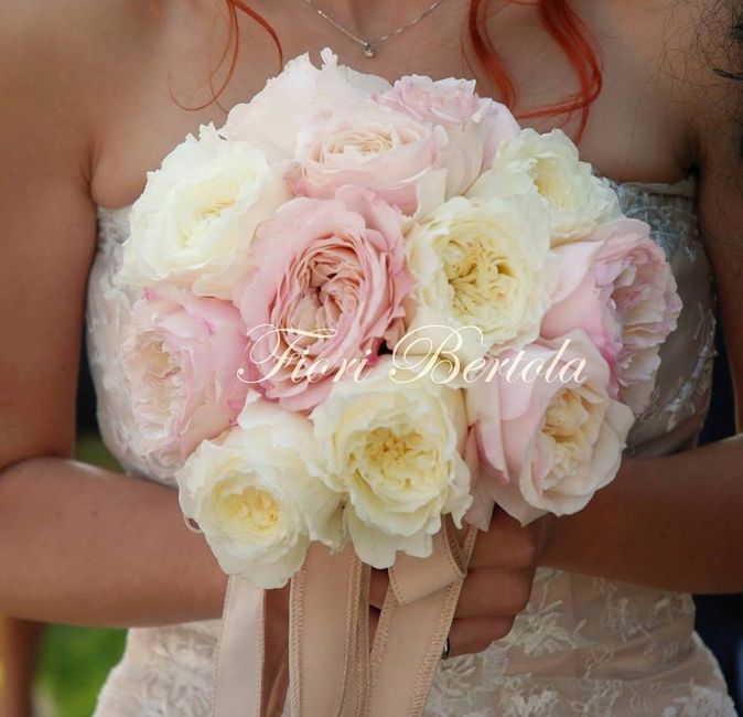 Bouquet rose David Austin