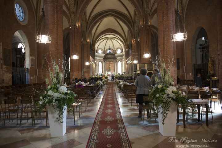 Allestimento in Chiesa