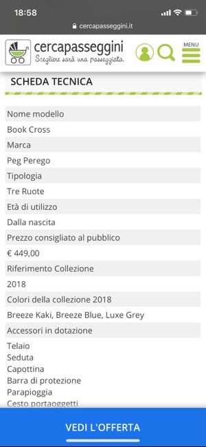Fasciatoio, culla e trio di piccole dimensioni, quale marca e modello avete preso? 2