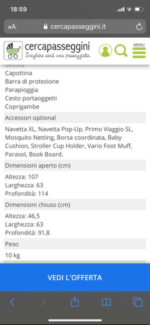 Fasciatoio, culla e trio di piccole dimensioni, quale marca e modello avete preso? 3