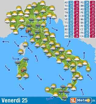 aggiornamento 25 settembre