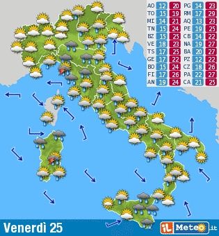 aggiornamento 25 settembre