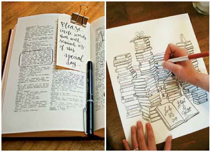 Tableau e centri tavoli tema libri - 1