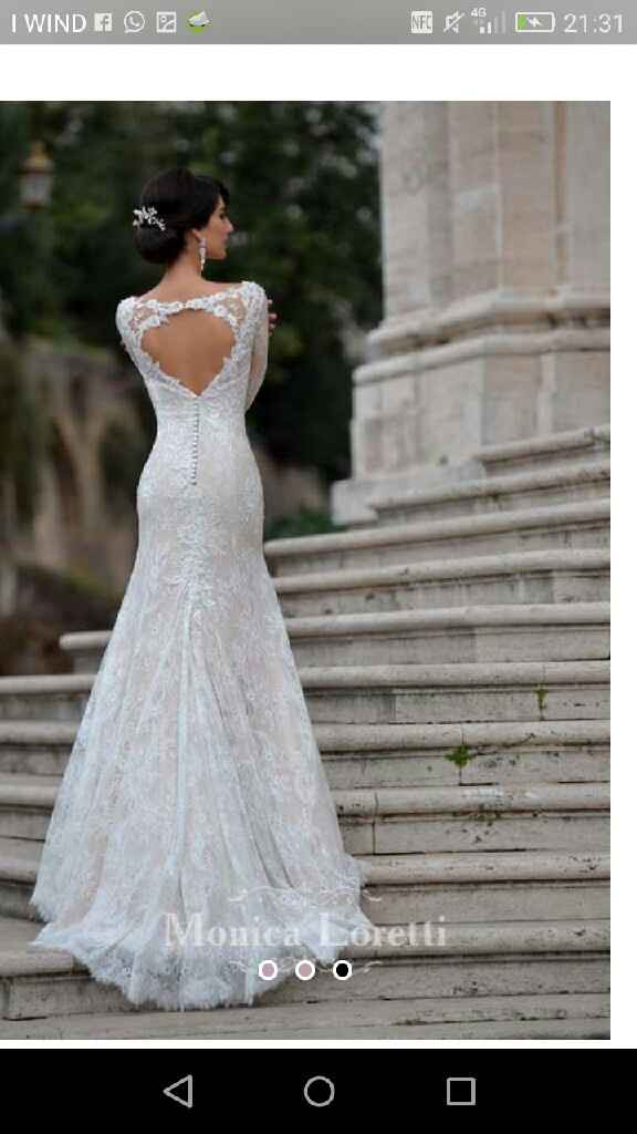 Abito con maniche 3/4 pizzo in estate - 1