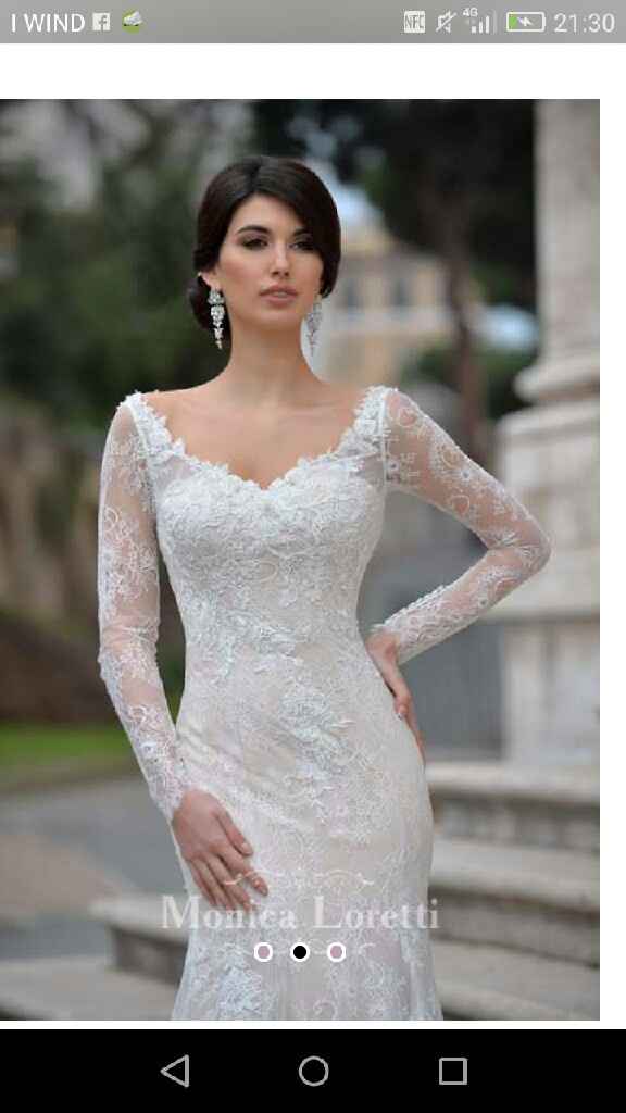 Abito con maniche 3/4 pizzo in estate - 2