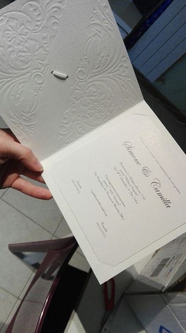 Partecipazioni busquets arrivate - 1