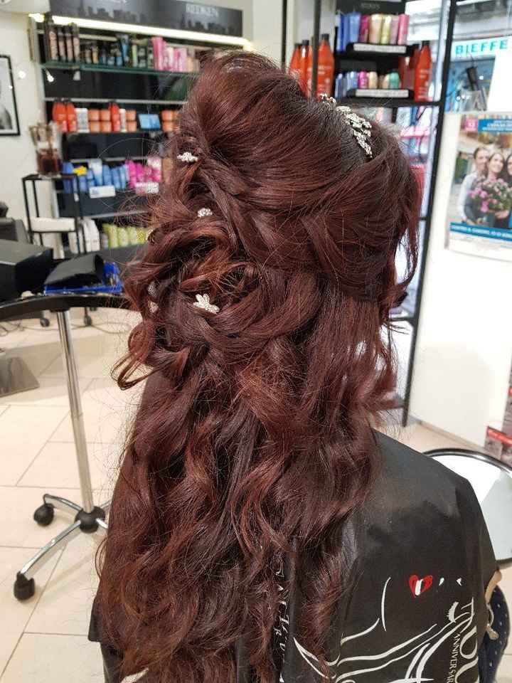 Stamattina prova acconciatura 💖💖 - 1