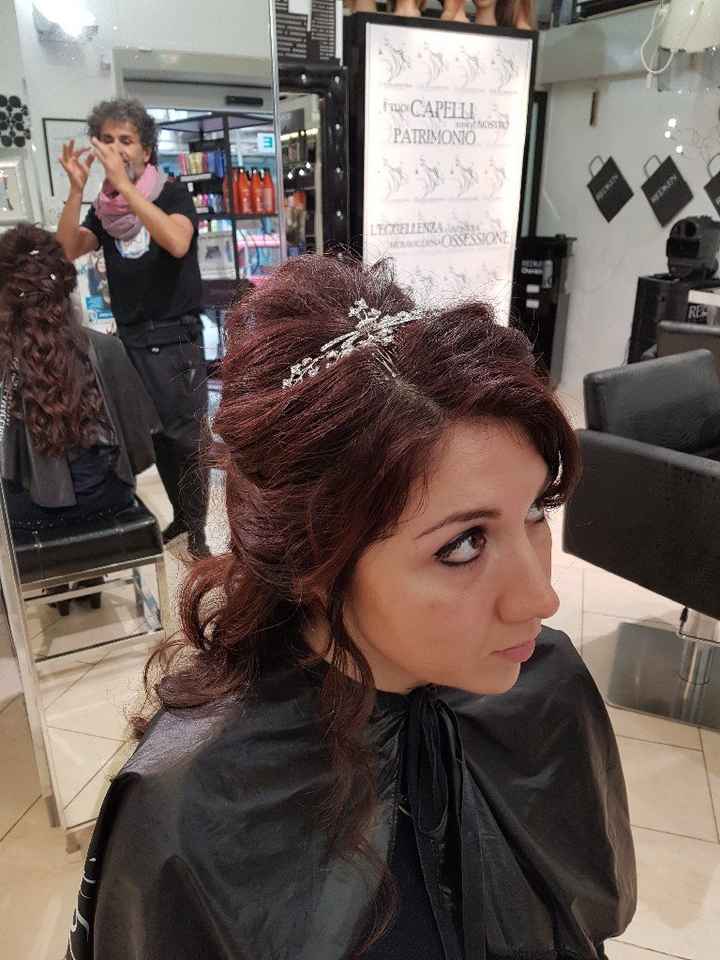 Stamattina prova acconciatura 💖💖 - 2