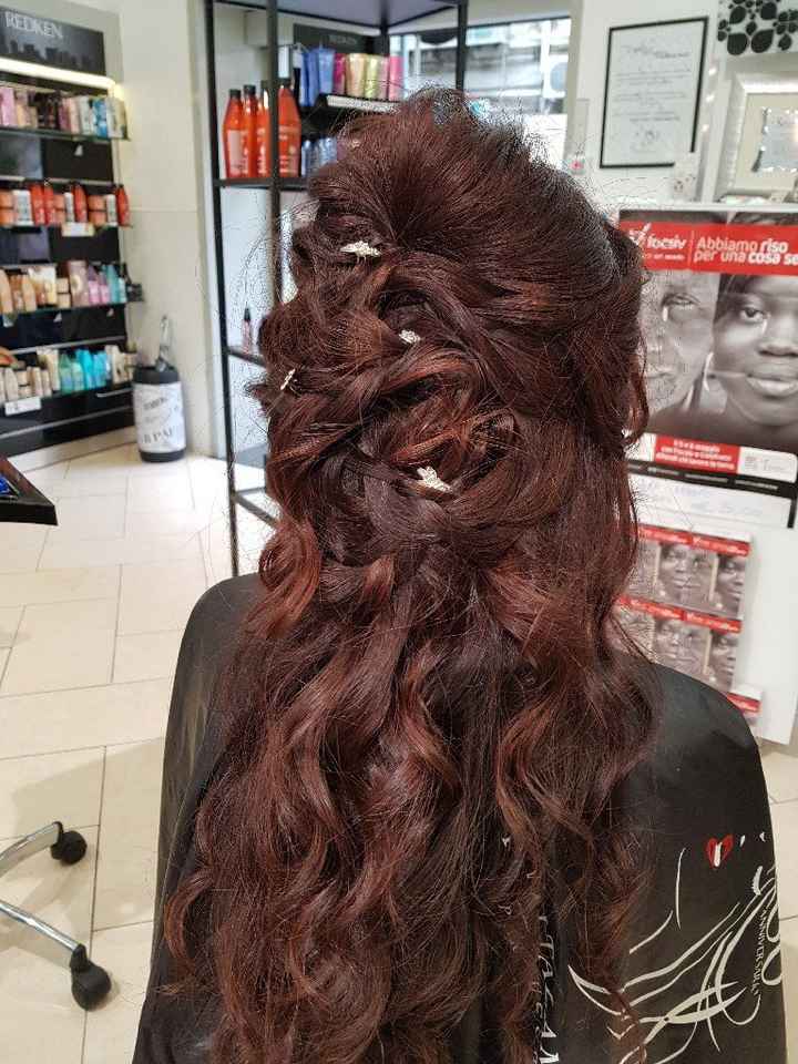 Stamattina prova acconciatura 💖💖 - 4