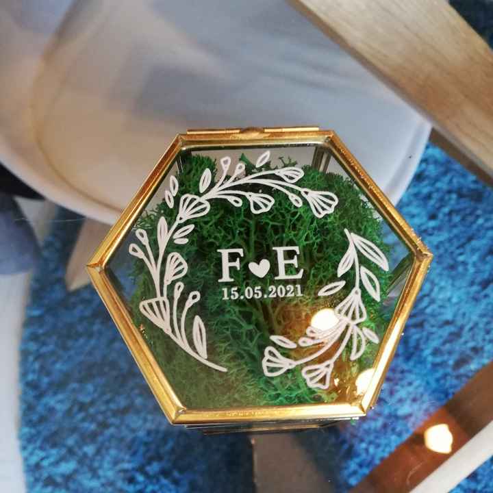 Consiglio porta fedi floreale - 1