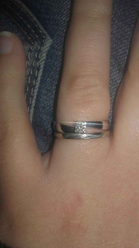 Finalmente è  arrivato il tanto atteso anello di fidanzamento!!!