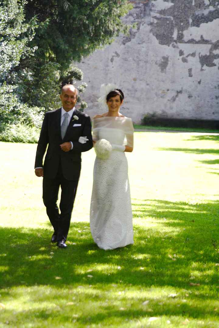 l'arrivo della sposa