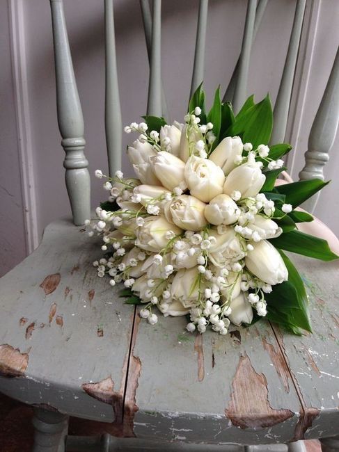 Bouquet bianchi primaverili - 1