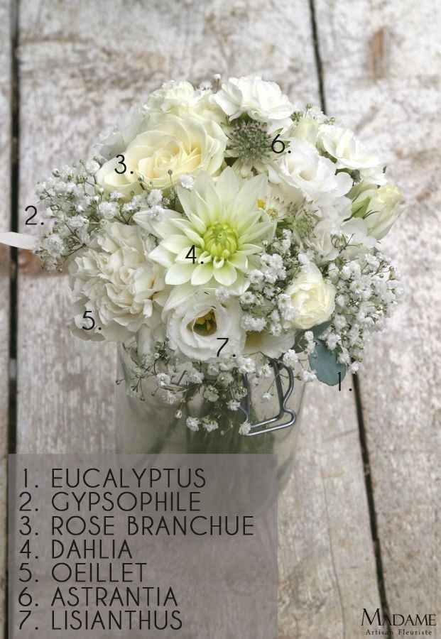 Bouquet bianchi primaverili - 5