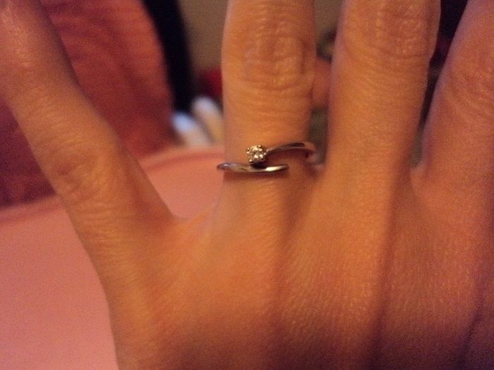 il mio anello di fidanzamento