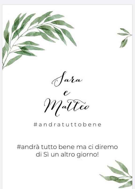 Partecipazioni spose 2020 - 1