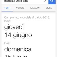 Mondiali 2018 - 1