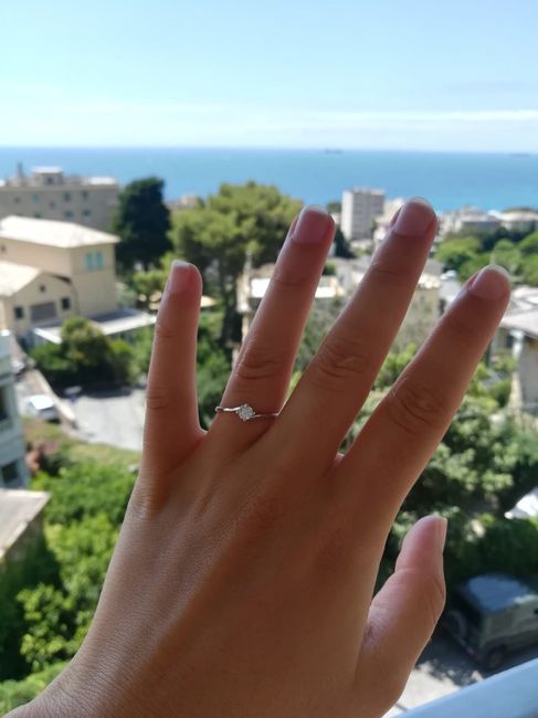 Proposta e anello di fidanzamento 14