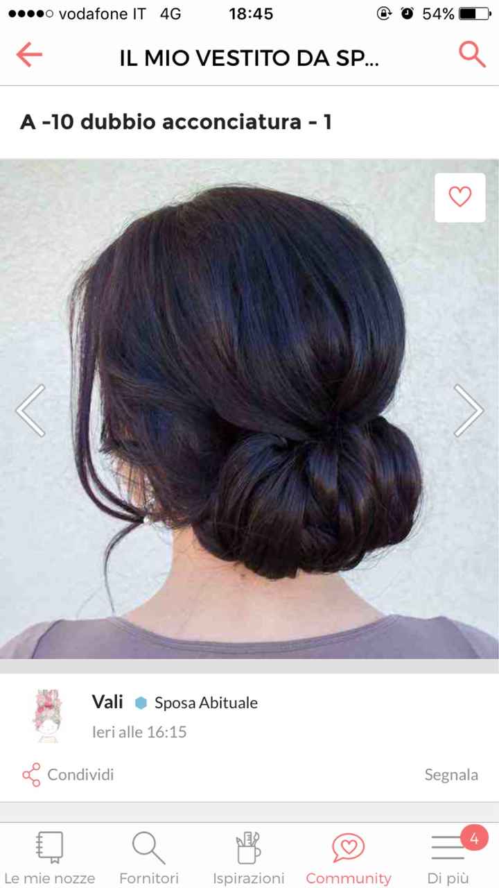 Idea acconciatura chignon - 3