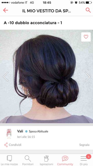 Idea acconciatura chignon - 3