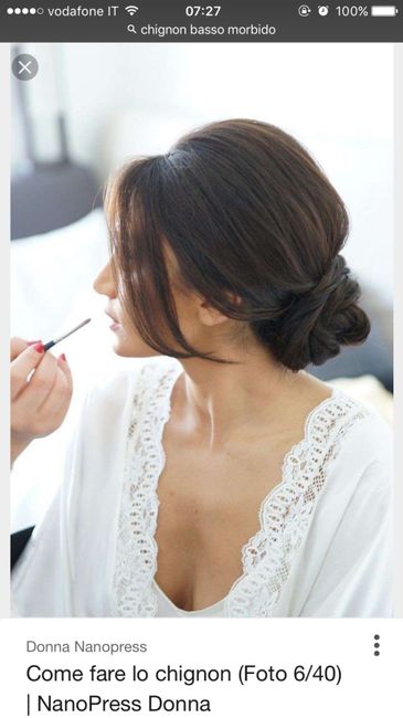 Idea acconciatura chignon - 4
