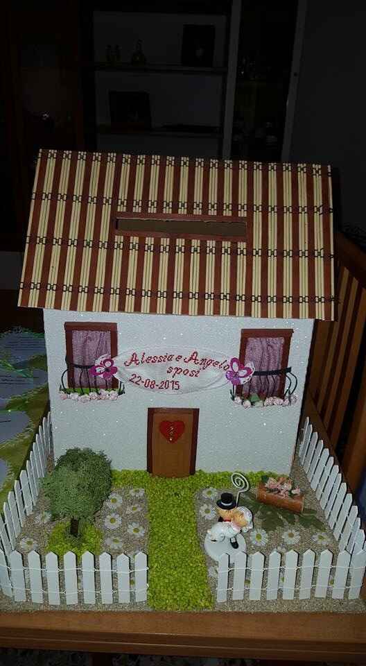 Torta porta buste - 3