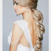 Acconciatura x abito monospalla - 1