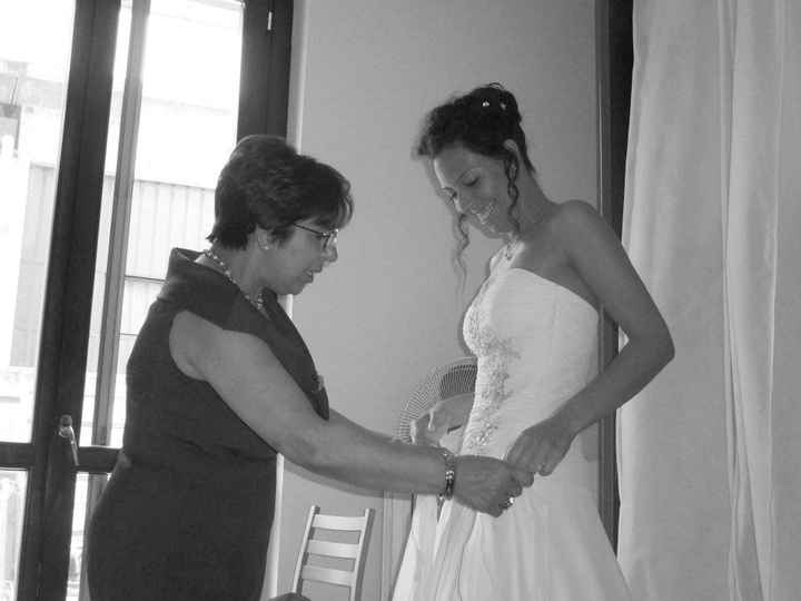 La mamma che mi veste