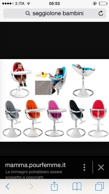 Mi suggerite un seggiolone? - 1