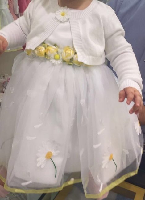 Che ve ne pare di questo vestitino per la damigella bimba?? - 1