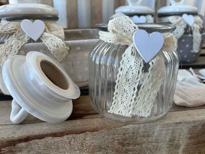 Lotto 30 Bomboniere Shabby Chic - Perfette per Micro-wedding - 5