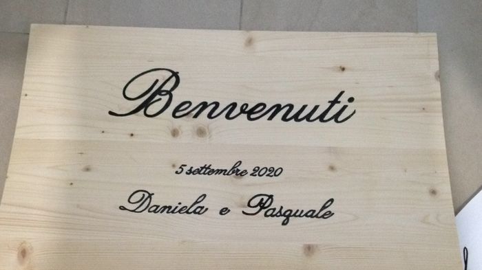 Cartelli matrimonio fai da te in legno 1