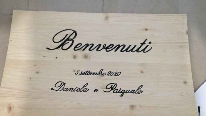 Cartelli matrimonio fai da te in legno - 1