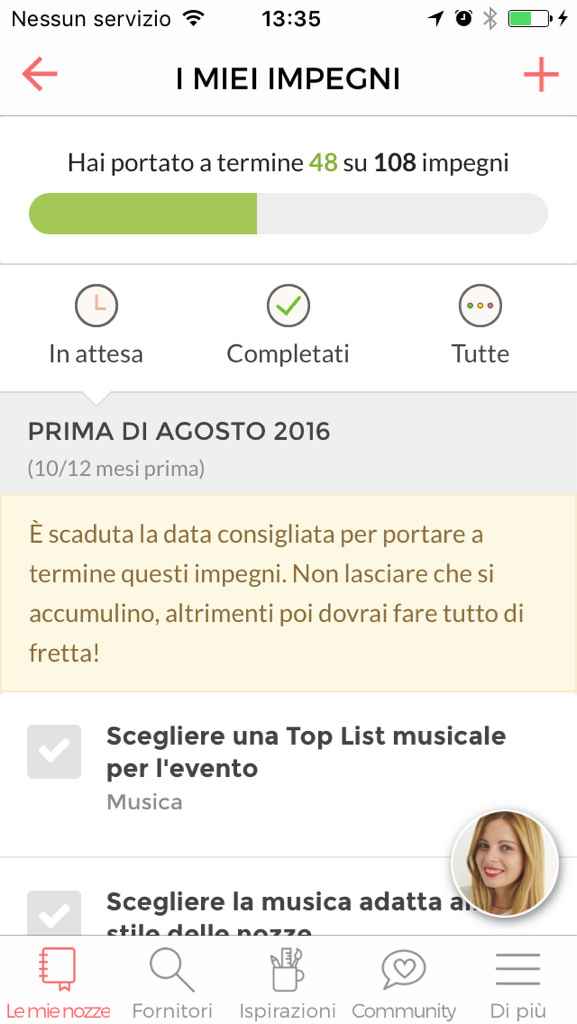 A che punto siete con i preparativi? - 1