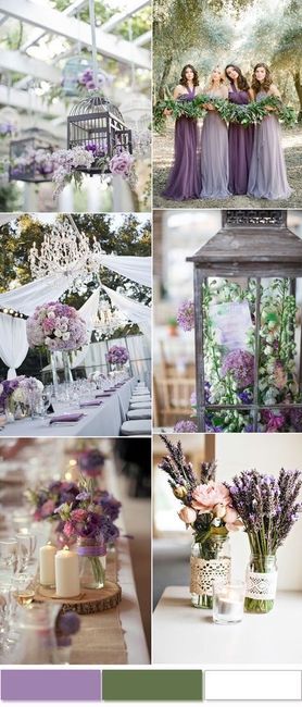 Il colore del matrimonio: il viola 2