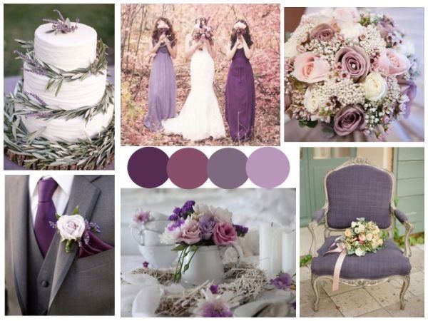 Il colore del matrimonio: il viola 3