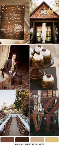 Il colore del matrimonio: il marrone (ebbene sì!) 11