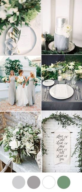Il colore del matrimonio: il grigio/argento 4