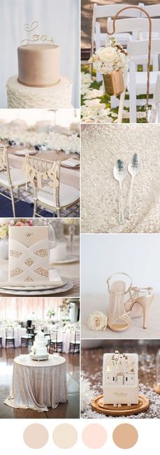 Il colore del matrimonio: Avorio/champagne/oro 4