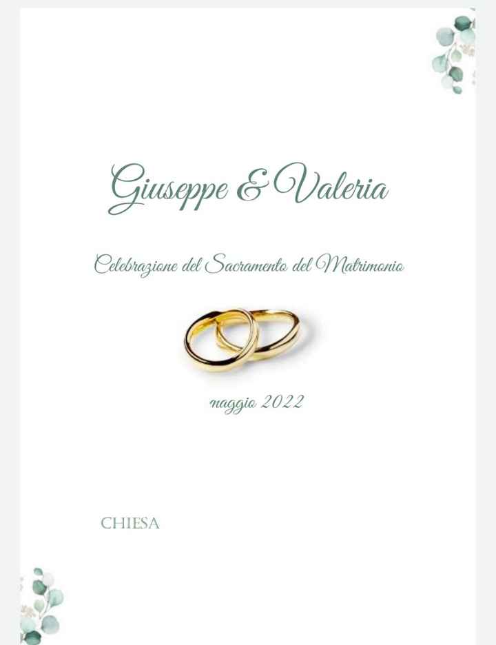 Aiuto per libretto messa - 1