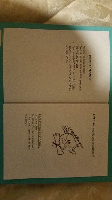 Il mio primo fai da me:manuale perfetta testimone - 2